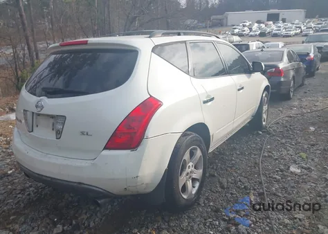 2005 Nissan Murano Sl z USA, uszkodzony, nr VIN JN8AZ08T95W325232